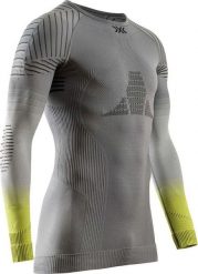 Longsleeve termoaktywny męski X-Bionic Invent FX. Szare bielizna termoaktywna X BIONIC, l, bez wzorów, z dzianiny, bez ramiączek, na fitness i siłownię. Za 470.00 zł.