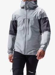 Kurtka GORE TEX męska Berghaus MTN Guide Alpine Pro Jacket. Szare kurtki Berghaus, m, bez wzorów, z gore-texu, bez kaptura. Za 1,604.89 zł.