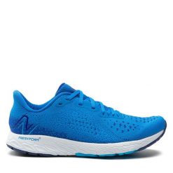 Buty do biegania New Balance. Niebieskie buty do biegania New Balance, bez wzorów, bez zapięcia, do biegania. Za 859.99 zł.