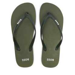 Japonki BOSS. Szare japonki Boss, bez wzorów. Za 229.99 zł.