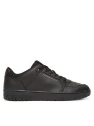 Tommy Hilfiger Sneakersy Basket Core Lite Lmix FM0FM05518 Czarny. Czarne buty sportowe casual Tommy Hilfiger, bez wzorów, ze skóry, bez zapięcia. Za 429.99 zł.