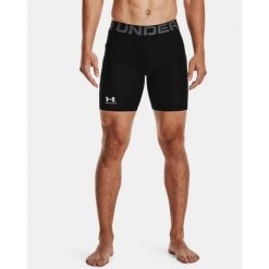 Spodenki męskie Under Armour HG Armour. Czarne bielizna termoaktywna Under Armour, l, bez wzorów, z poliesteru, bez ramiączek, do piłki nożnej. Za 159.00 zł.