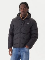 Nautica Kurtka zimowa Provo N1T04062 Czarny Regular Fit. Czarne kurtki Nautica, na zimę, m, bez wzorów, z syntetyku, bez kaptura. Za 349.99 zł.