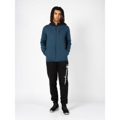 Bluza trekking męska Full Zip. Czarne bluzy Champion, l, bez wzorów, z bawełny, bez kaptura. Za 229.00 zł.