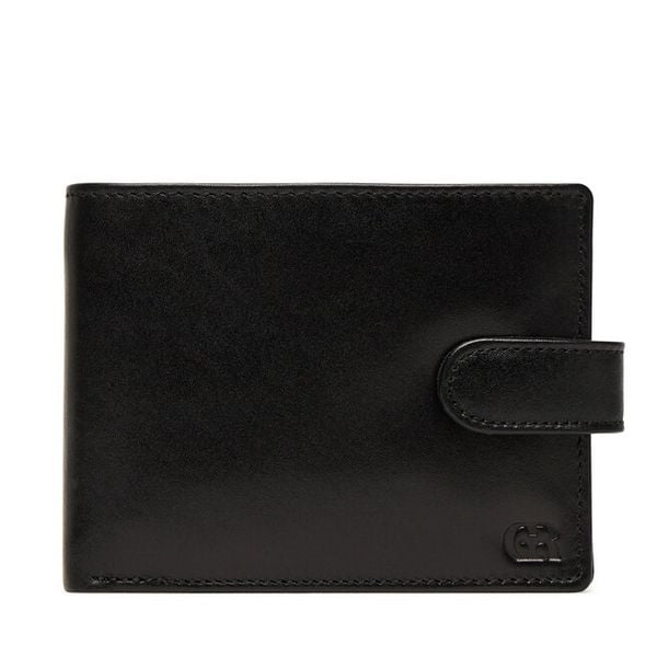 Portfel GINO ROSSI. Czarne portfele Gino Rossi, bez wzorów. Za 129.99 zł.