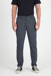 Spodnie Chino Męskie Merino - Smart & Flex. Szare bielizna termoaktywna WOOLONA, na lato, l, bez wzorów, z elastanu, bez ramiączek, trekkingowe. Za 432.00 zł.
