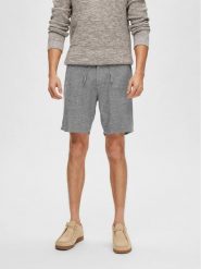 Selected Homme Szorty materiałowe Slhregular-Brody 16087638 Szary Regular Fit. Szare szorty Selected Homme, m, bez wzorów, z bawełny. Za 159.99 zł.
