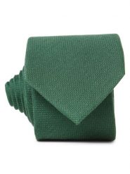 Andrew James Krawat z zawartością jedwabiu Mężczyźni Bawełna zielony, ONE SIZE. Zielone krawaty i muchy Andrew James, bez wzorów, z bawełny. Za 89.95 zł.