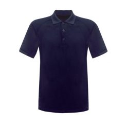 Męska Koszulka Polo Coolweave. Czarne koszulki polo Regatta, m, bez wzorów, bez kołnierzyka, bez ramiączek. Za 73.99 zł.