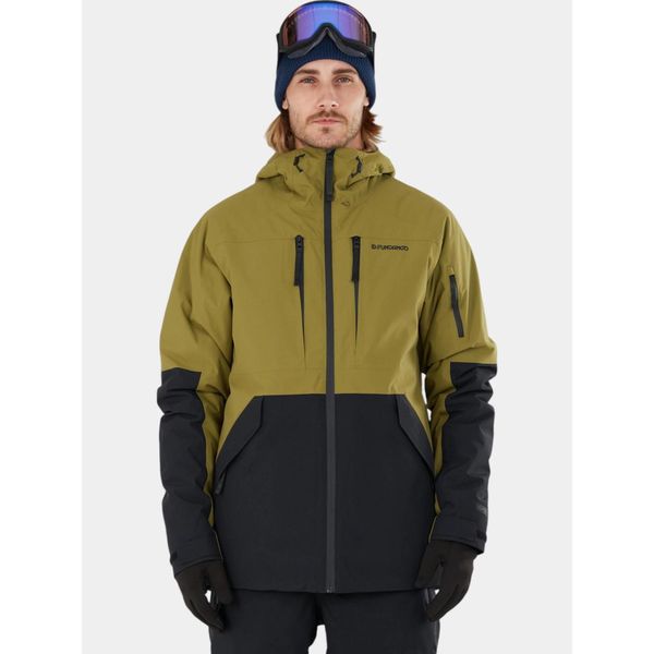 Kurtka Narciarska Męska Fundango Baily Eco Allmountain. Czarne kurtki narciarskie i snowboardowe Fundango, m, bez wzorów, narciarskie. W wyprzedaży za 599.00 zł.