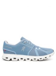 On Sneakersy Cloud 6 3MF10071508 Niebieski. Niebieskie buty sportowe casual On, bez wzorów, z materiału, bez zapięcia. Za 749.00 zł.