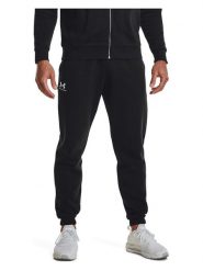 Under Armour Spodnie dresowe "Essential" w kolorze czarnym rozmiar: XXL. Czarne spodnie treningowe długie Under Armour, xxl, bez wzorów, z bawełny. Za 114.17 zł.