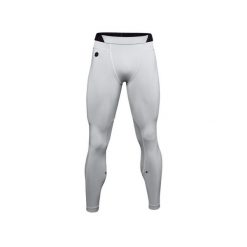 Legginsy Under Armour RUSH. Szare legginsy długie sportowe Under Armour, xs, bez wzorów, z materiału. Za 283.10 zł.