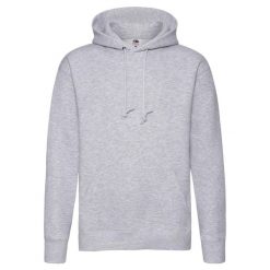 Męska Bluza Z Kapturem Premium Heather. Szare bluzy z kapturem Fruit of the Loom, m, bez wzorów, z kapturem. Za 151.99 zł.
