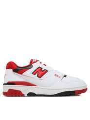 New Balance Sneakersy BB550SE1 Biały. Białe buty sportowe casual New Balance, bez wzorów, ze skóry, bez zapięcia. Za 699.99 zł.