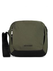 Gino Rossi Saszetka GIN-K-023-CCC-06 Khaki. Brązowe torby na ramię Gino Rossi, bez wzorów, z materiału, bez dodatków. Za 149.99 zł.
