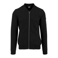 Kurtka Bomberka Męska Jeden Kolor. Czarne kurtki Urban Classics, m, bez wzorów, bez kaptura. Za 255.99 zł.