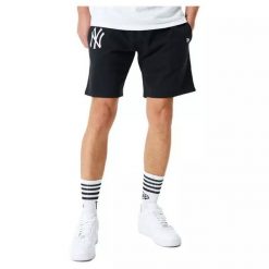 Szorty sportowe New Era Essentials New York Yankees Czarny. Białe krótkie spodenki sportowe New Era, m, bez wzorów. W wyprzedaży za 168.60 zł.