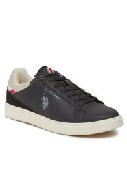 U.S. Polo Assn. Sneakersy ROKKO001B Czarny. Czarne buty sportowe casual U.S. Polo Assn., bez wzorów, z materiału, bez zapięcia. Za 399.99 zł.