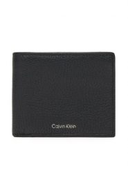 Calvin Klein Portfel Ck Leather Billfold W Zip Coin LV04D1028G Czarny. Czarne portfele CALVIN KLEIN, bez wzorów, ze skóry. Za 239.99 zł.
