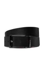 Tommy Hilfiger Pasek Męski AM0AM13017 Czarny. Czarne paski Tommy Hilfiger, bez wzorów, ze skóry. Za 249.99 zł.