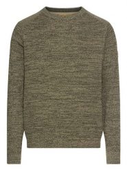 Camel Active Sweter w kolorze khaki rozmiar: XL. Brązowe swetry nierozpinane Camel Active, xl, bez wzorów, z bawełny, bez kołnierzyka, bez ramiączek. Za 201.08 zł.