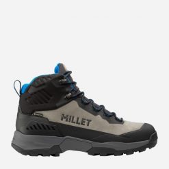 Buty trekkingowe męskie Millet Ubic Mid GTX. Brązowe buty turystyczne Millet, bez wzorów, z gore-texu, przed kolano, bez zapięcia, trekkingowe, gore-tex. Za 847.80 zł.