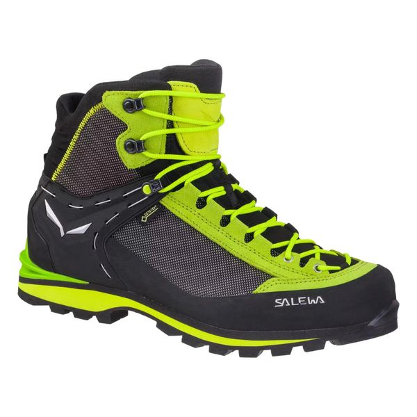 Buty do wspinaczki górskiej Salewa MS Crow GTX. Zielone buty turystyczne Salewa, na lato, bez wzorów, z gore-texu, bez zapięcia, trekkingowe, gore-tex. Za 1,123.00 zł.