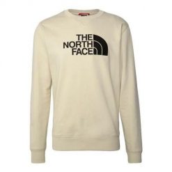 Bluza sportowa męska The North Face NF0A4T1E3X4. Brązowe bluzy bez kaptura The North Face, l, bez wzorów, bez kaptura. Za 382.00 zł.