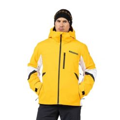 Kurtka narciarska Rossignol Ciastel. Żółte kurtki narciarskie i snowboardowe Rossignol, m, bez wzorów, narciarskie. Za 2,317.00 zł.