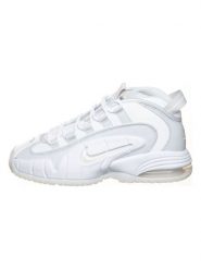 Nike Skórzane sneakersy "Air Max Penny" w kolorze białym rozmiar: 40. Białe buty sportowe casual Nike, bez wzorów, bez zapięcia. Za 421.67 zł.