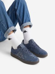 Kappa Sneakersy CEO-MC-24880H Niebieski. Niebieskie buty sportowe casual Kappa, bez wzorów, ze skóry, bez zapięcia. Za 219.99 zł.