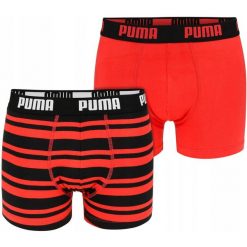 Bokserki majtki męskie bawełniane czerwone 2 pary PUMA. Czerwone bokserki Puma, m, bez wzorów, z bawełny. Za 57.00 zł.