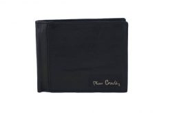 Portfel skórzany Pierre Cardin czarny 8806EK016-1. Czarne portfele Pierre Cardin, bez wzorów, ze skóry. Za 119.99 zł.