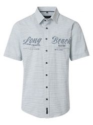 CASAMODA Koszula - Casual fit - w kolorze błękitnym rozmiar: XXL. Niebieskie koszule CASAMODA, xxl, bez wzorów, z bawełny, bez kołnierzyka, bez ramiączek. Za 105.14 zł.