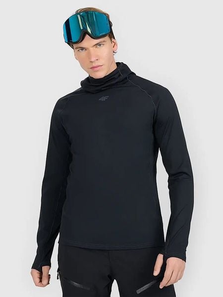 4F Podkoszulek termiczny w kolorze czarnym rozmiar: XXL. Czarne bielizna termoaktywna 4F, xxl, bez wzorów, bez ramiączek. Za 109.00 zł.
