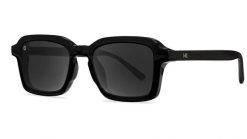 Okulary przeciwsłoneczne dla dorosłych - kategoria 3 z polaryzacją - Piano Black. Czarne okulary przeciwsłoneczne KNOCKAROUND. Za 167.45 zł.