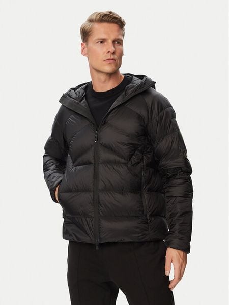 BOSS Kurtka puchowa OW_Traxeme JT HD 50565211 Czarny Regular Fit. Czarne kurtki Boss, m, bez wzorów, z puchu, bez kaptura. Za 2,399.00 zł.