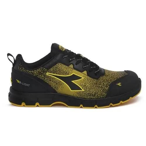 Buty trekkingowe męskie Diadora 182047C4133. Żółte buty turystyczne Diadora, bez wzorów, z materiału, bez zapięcia, trekkingowe. Za 709.99 zł.