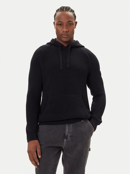 JOOP! Jeans Sweter 15 JJK-18Harrio 30049660 Czarny Modern Fit. Czarne swetry rozpinane JOOP! Jeans, l, bez wzorów, z bawełny, bez kołnierzyka, bez ramiączek. Za 549.99 zł.