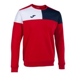 Bluza Joma Crew V. Białe bluzy Joma, m, bez wzorów, z dżerseju, bez kaptura. W wyprzedaży za 165.45 zł.