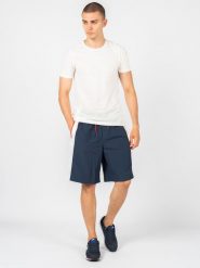 Tommy Jeans Szorty | DM0DM13220 | Mężczyzna | Biały, Czerwony, Granatowy. Białe szorty Tommy Hilfiger, m, bez wzorów, z bawełny. W wyprzedaży za 239.00 zł.