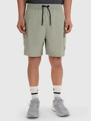 4F Bojówki w kolorze khaki rozmiar: L. Brązowe joggery i bojówki 4F, l, bez wzorów. Za 83.22 zł.