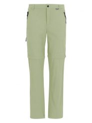 Regatta Spodnie funkcyjne "Questra" w kolorze zielonym rozmiar: 46. Zielone spodnie treningowe długie Regatta, bez wzorów, z materiału. Za 137.10 zł.