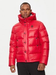 Blauer Kurtka puchowa 24WBLUC03028 Czerwony Regular Fit. Czerwone kurtki Blauer, m, bez wzorów, z puchu, bez kaptura. Za 1,189.00 zł.