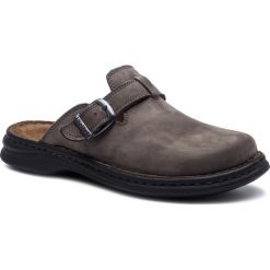Klapki JOSEF SEIBEL - Madrid 10122 81 260 Vulcano. Szare klapki marki Josef Seibel, z materiału. W wyprzedaży za 139.00 zł.
