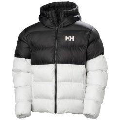 Kurtka z kapturem Helly Hansen Active. Szare kurtki Helly Hansen, m, bez wzorów, z puchu, z kapturem. Za 886.60 zł.