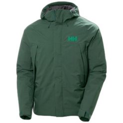 Kurtka izolowana Helly Hansen banff. Zielone kurtki Helly Hansen, bez wzorów, bez kaptura. Za 999.00 zł.