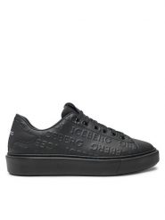 Iceberg Sneakersy Bozema IU1684 Czarny. Czarne buty sportowe casual ICEBERG, bez wzorów, ze skóry, bez zapięcia. Za 1,439.00 zł.