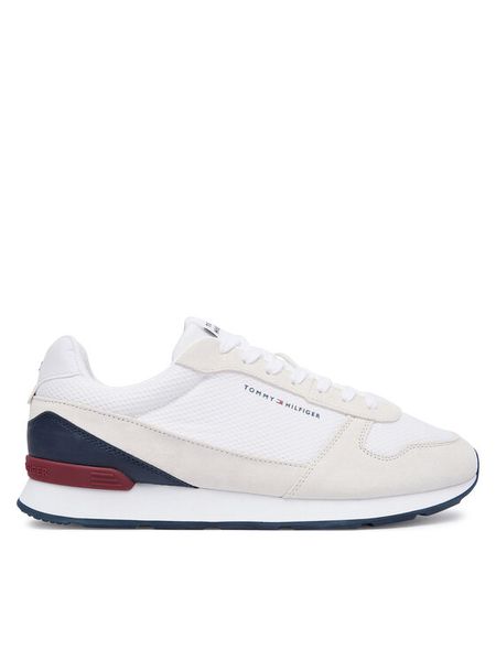Tommy Hilfiger Sneakersy Light Eva Runner FM0FM05907 Biały. Białe buty sportowe casual Tommy Hilfiger, bez wzorów, ze skóry, bez zapięcia. Za 409.99 zł.